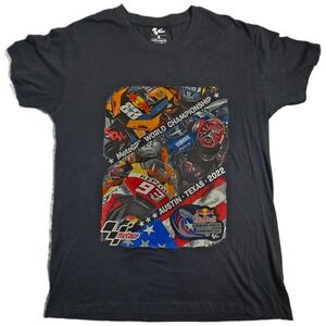 MotoGP 2022 Austin Texas Red Bull Grand Prix Americas T-Shirt Mens Medium Black